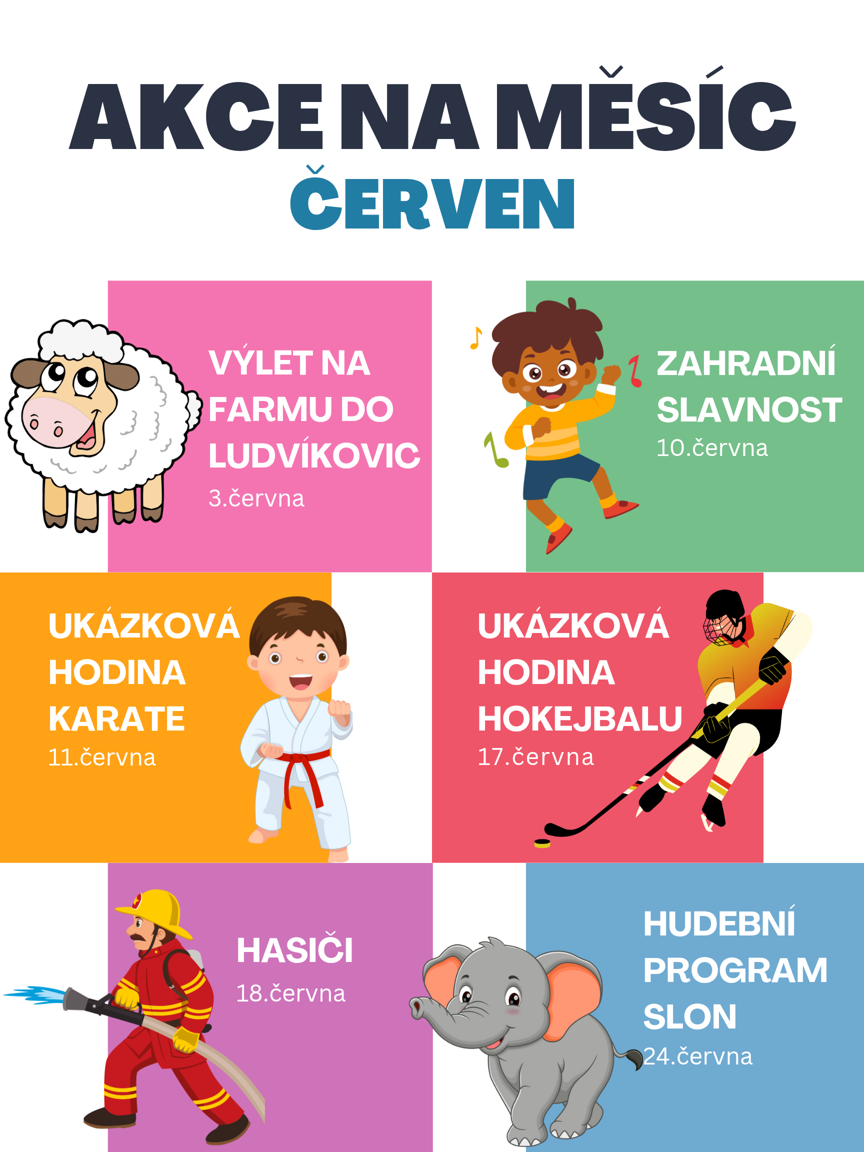 Akce na měsíc červen